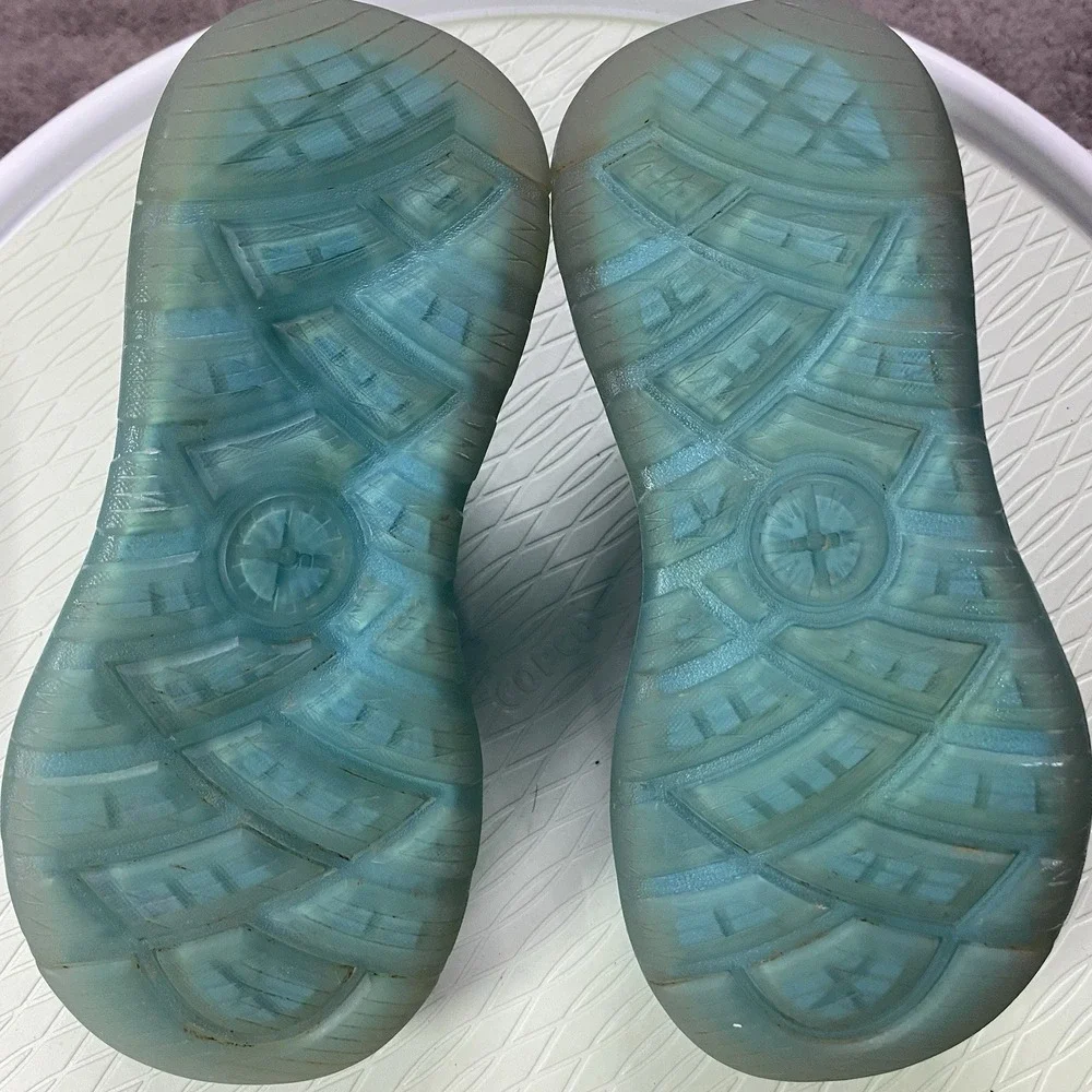 UGG Girls/boys size K2 Blue‎ Tasman sport slip ons Clogs. Wedge